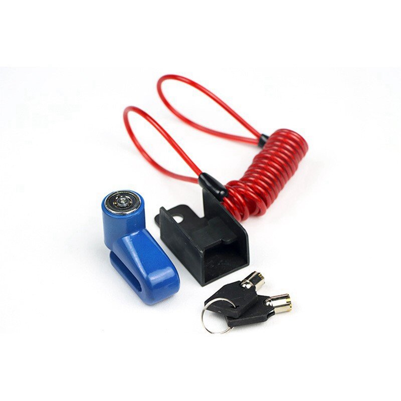 M365 Elektrische Roller Anti-Theft Lock Kits Multi-Funktion Anti-Theft Lock Für Xiaomi Disc Bremse Lock (schwarz)