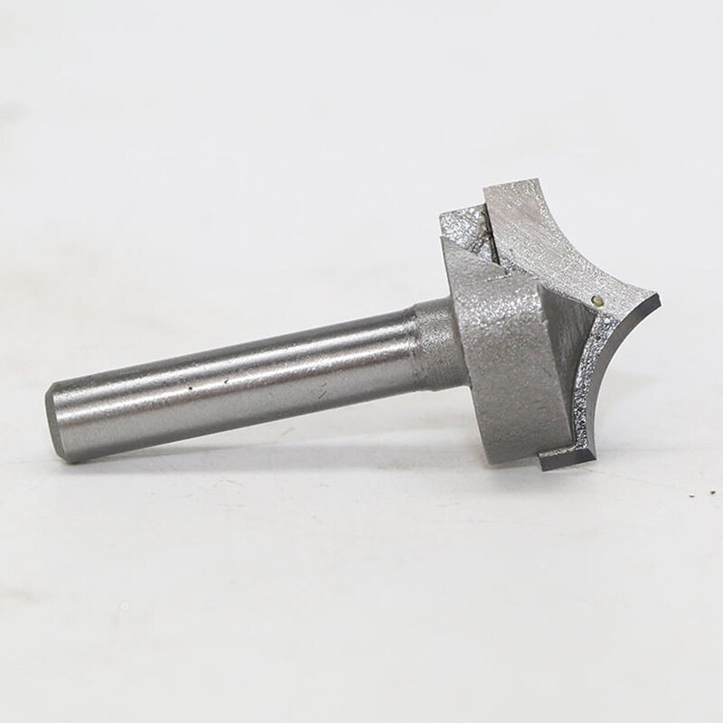 Taglierina con gambo da 12.7mm taglio rotondo su punta strumenti per la lavorazione del legno strumento per intaglio punta per Router CNC in carburo solido per legno