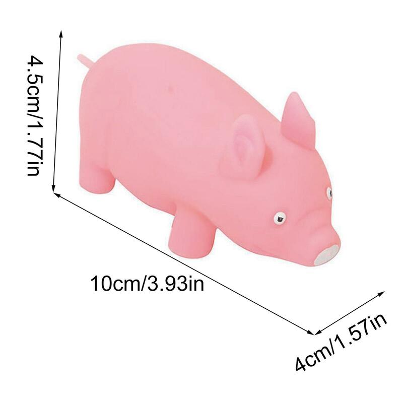 Lala Pink Pig descompresión creativa Lala Pig Petting Dog Pinching Pig descompresión Vent To Creative Gift For Friends S1Q1