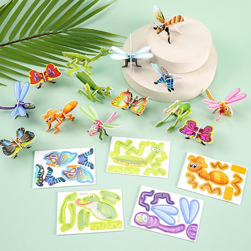 3D Animal Puzzle For Kids 3D Puzzles Toy Brain Teaser Puzzles Stem Activities Educational Toys Learning Toys