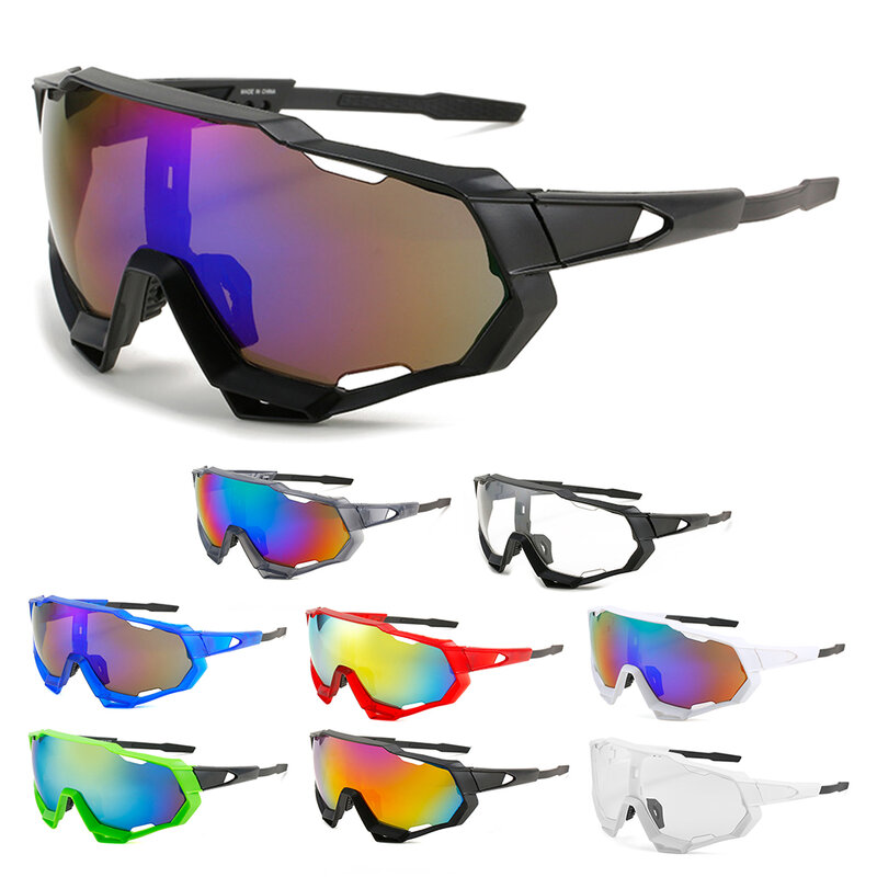 Occhiali da sole da ciclismo all'aperto protezione UV occhiali antivento lenti polarizzate uomo donna occhiali da sole sportivi occhiali