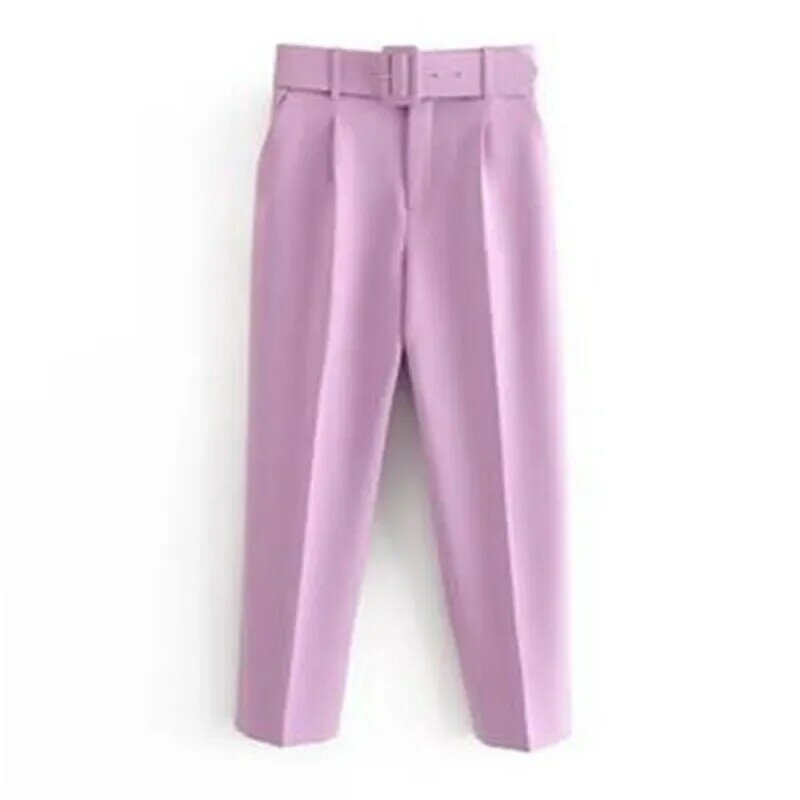 Women Pants High waist Trousers Office Wear for Women Professional Autumn Cropped Pants Office outfits Women's Formal Pants