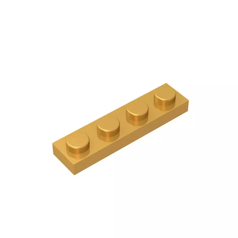 Gobricks GDS-504 Plaque 1x4 compatible avec lego 3710 pièces de blocs de construction DIY pour enfants Particules Plaque DIY
