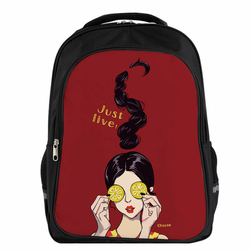 Girl Character Series śliczne plecaki dla dzieci nowa duża pojemność torby szkolne dla uczniów szkół średnich wszystkie mecze