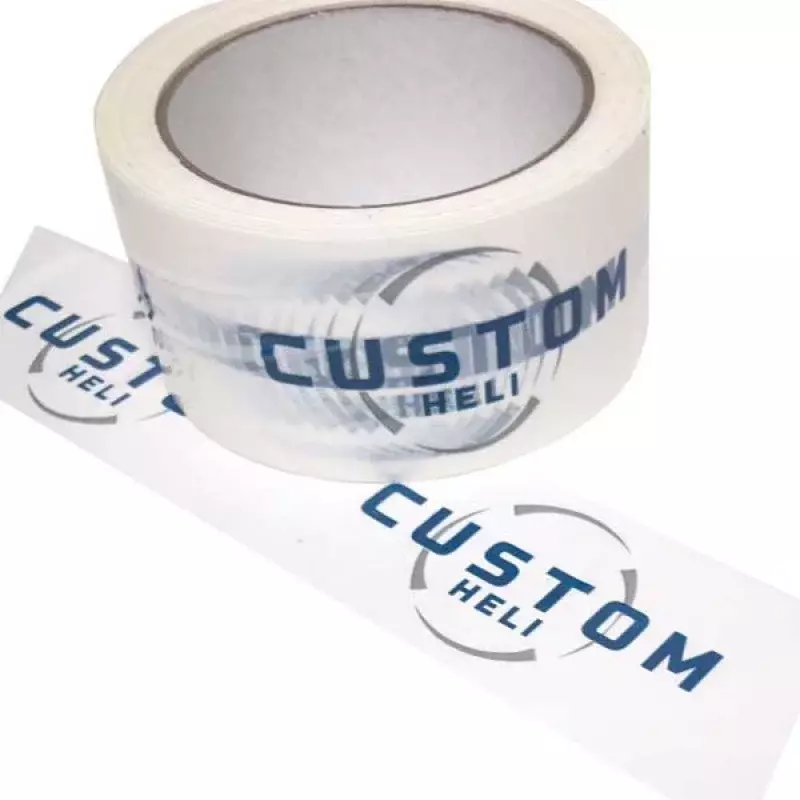 Индивидуальный продукт, оптовая продажа, индивидуальная белая лента для доставки с логотипом