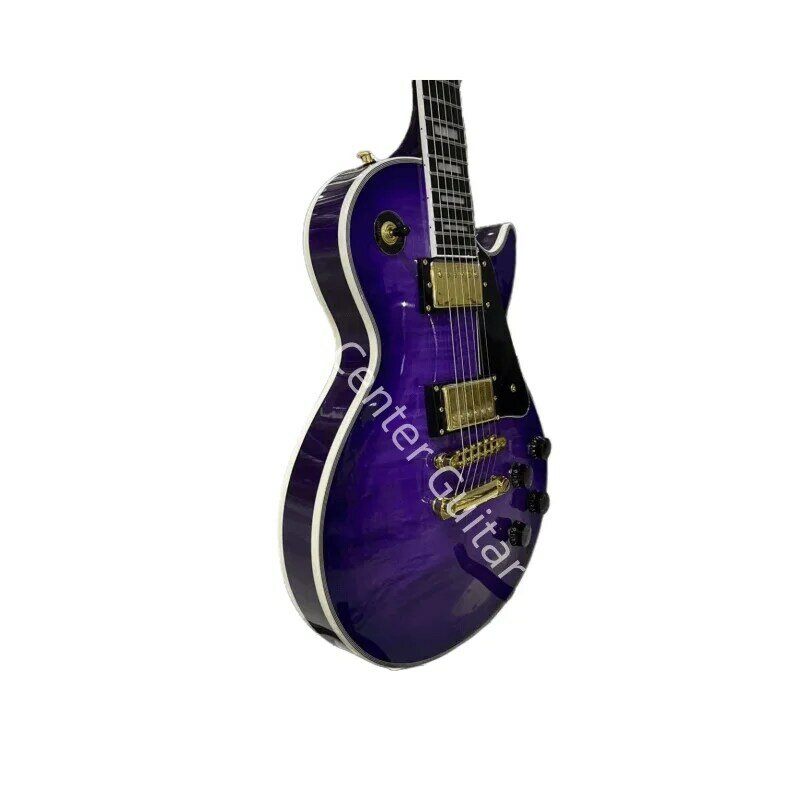 Guitarra elétrica personalizada, alta qualidade, Made in China, LP padrão, disponível em estoque, entrega gratuita