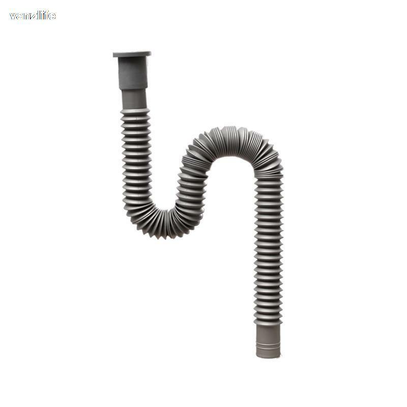 vanzlife sink drain downcomer lavatory washbasins mop pool drain pipe odor-proof extended scalable extension tube