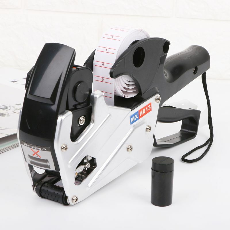 MX-H813 A-line Digits Price Tag Labeler Labeller Label Paper For Retail St
