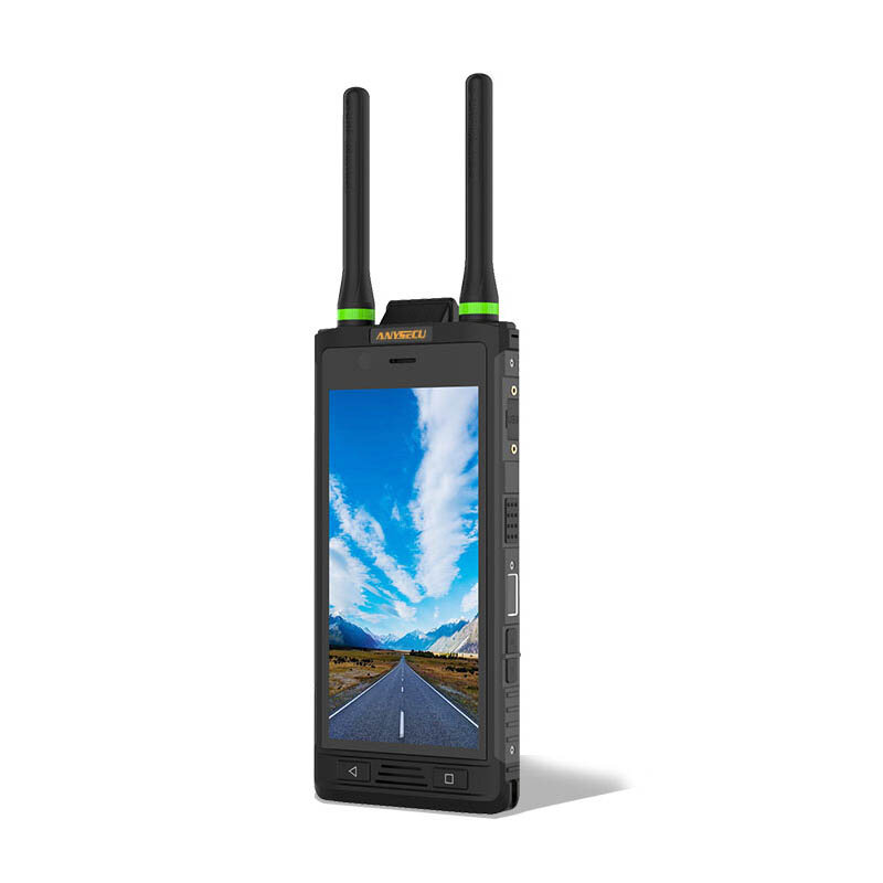 Anysecu-walkie-talkie E91 lte 4g pokie,頑丈,防水,Wifi付きdmr uhf,Bluetooth, GPS,4000mah,ネットワークラジオ
