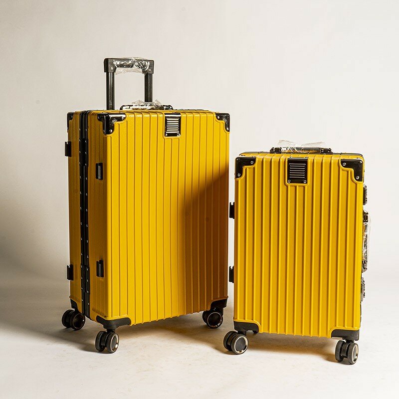 Heißes Gepäck Aluminium rahmen gepäck Universal Wheel Boarding Reisegepäck