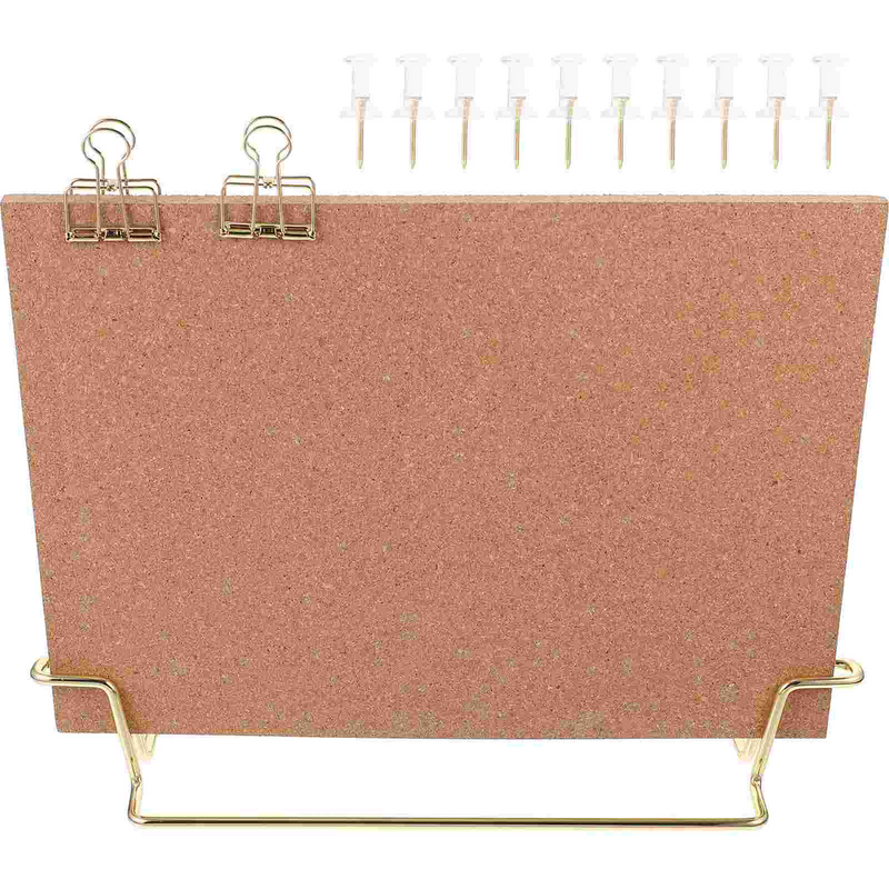 Message Board Cork Office Note Photo Wall Display Bracket Table Decors Push Pin Felt Bulletin Letter Sign for Pictures