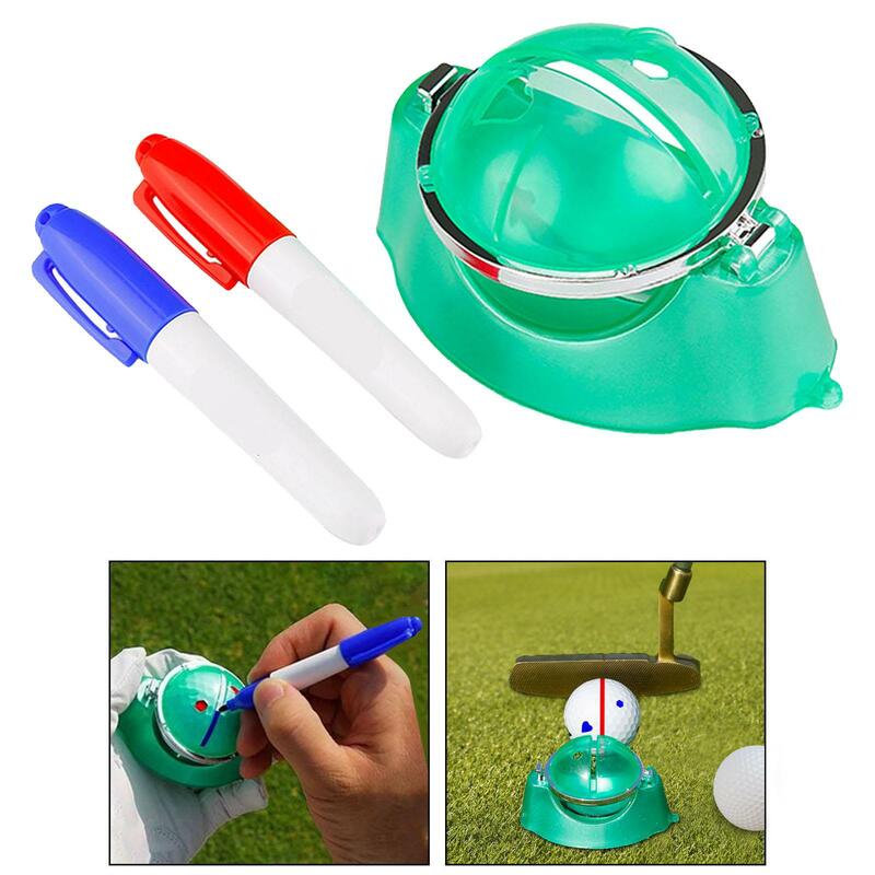 Delineador de bolas de Golf duradero, accesorios de Golf para exteriores, herramienta de dibujo de línea