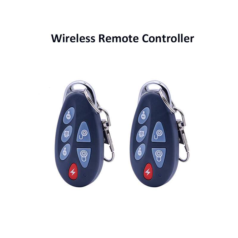 Gantungan kunci Remote control nirkabel 433MHz 868MHz, gantungan kunci SOS/Arm/Sarm untuk ST-VGT fokus, ST-IIIB, ST-IVB, ST-V, HA-VGW isi 2 buah
