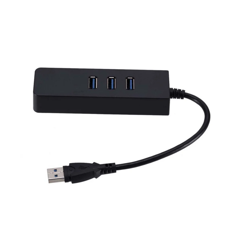 Usb3.0 Gigabit Ethernet Adapter 3 Poorten Usb Naar Rj45 Lan Netwerkkaart Voor Macbook Mac Desktop