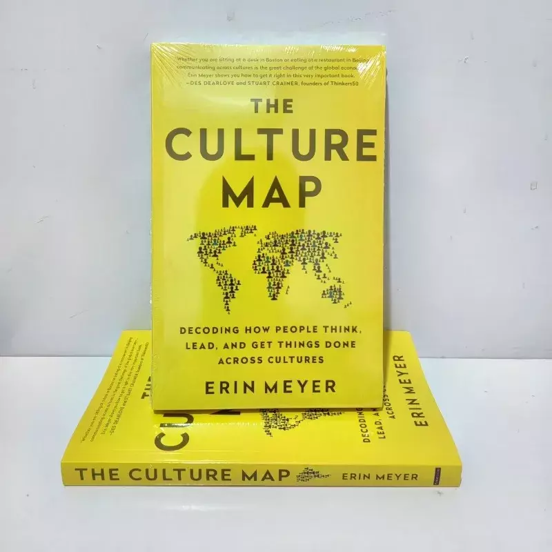 Художественная карта Эрин Мейера, декодирование того, как люди думают, ведут и делают дела, Книга в мягкой обложке на английском языке