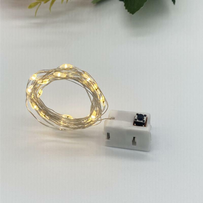 LED أضواء سلسلة الأسلاك النحاسية ، عطلة الإضاءة ، الجنية جارلاند لشجرة عيد الميلاد ، زينة حفلات الزفاف ، 2024