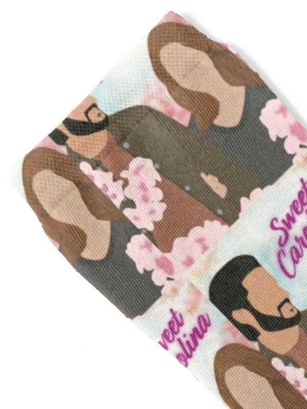 Милые носки Каролины, подарок, зимние женские и мужские дизайнерские носки