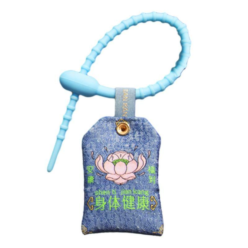 Sachet beraroma tradisional Tiongkok dengan tali 2024 Dragon Year Amulet tas keberuntungan beraroma Tahun Baru untuk simbol perdamaian