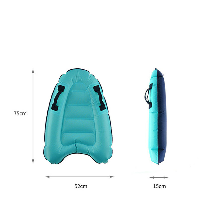 Tavola da surf gonfiabile per esterni bodyboard portatile per bambini adulti nuoto sicuro leggero kickboard sea surf wake board