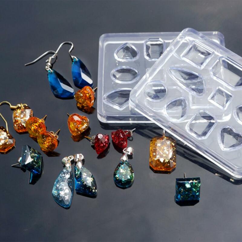 Pendentif de collier de boucle d'oreille en silicone, bijoux de bricolage, artisanat pour Rein Election Xy