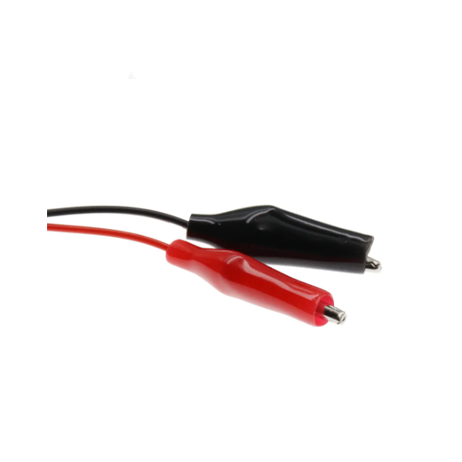 USB-Stecker und Buchse Krokodil batterie Testclip Netzteil kabel rot und schwarz Kabel Kabellänge 50cm
