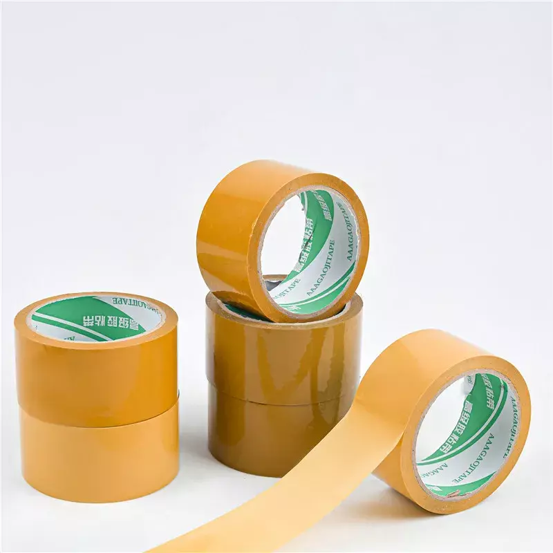 Caja de impresión de logotipo de Película autoadhesiva personalizada, proveedores de cinta adhesiva sellada, embalaje
