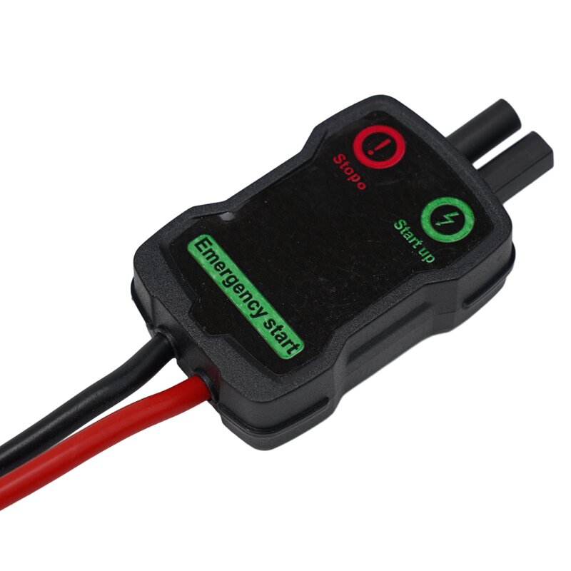 21) Outil de voiture Intelligent Smart Male EC5 Jumper Cable Clamp B8 Empêche la surcharge de la batterie, Mini démarreur diabétique, 12V