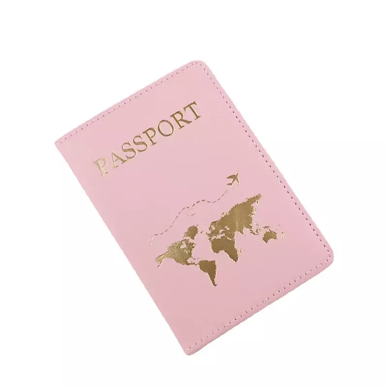 2024 Fashion New Passport Cover Wallet Letter Women Men Travel Wedding Credit Card Passport Holder Case for Passport