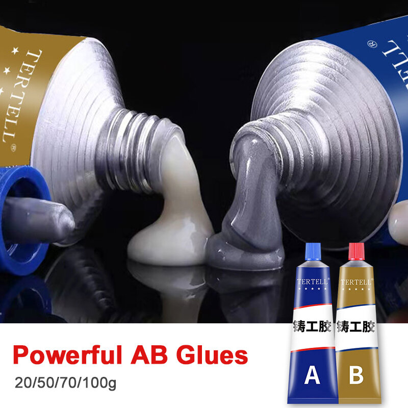 Industrial Magic Repair Glue AB Metal Repair Cold Welding Glue High Strength Bonding Solder Paste Flux for Soldering Caster Glue