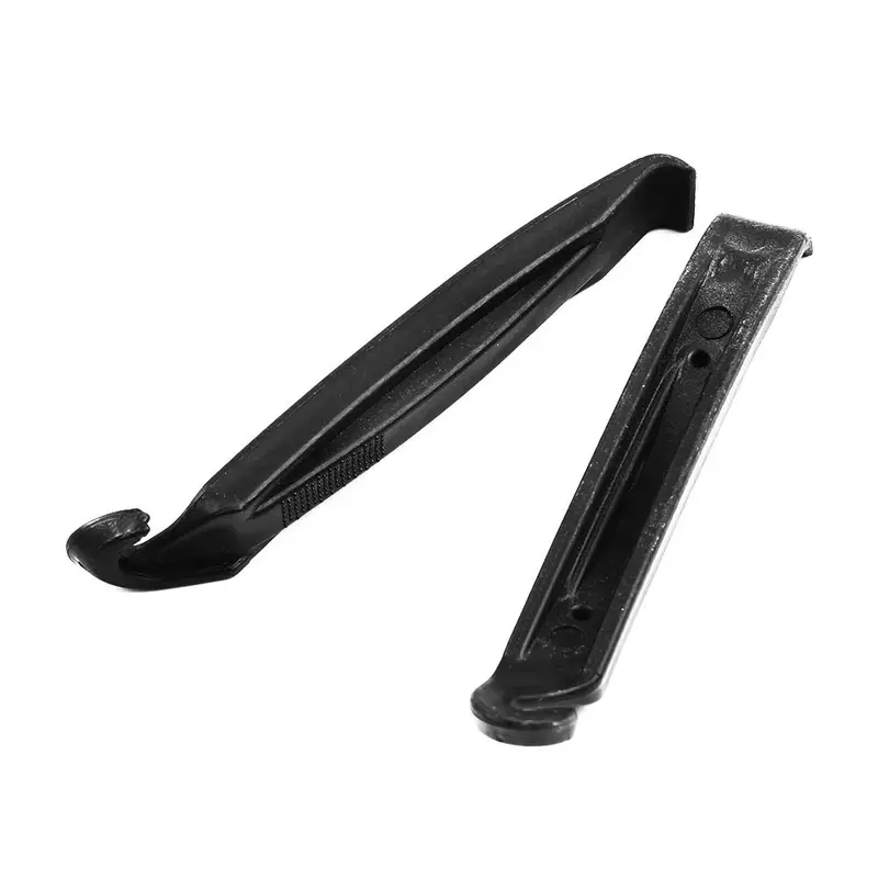 Werkzeugs atz zum Entfernen des Schlauch wechsels schwarz einfach zu bedienendes Fahrradreifen-Wechsels atz zwei haltbare Reifen hebel aus Nylon-Kunststoff