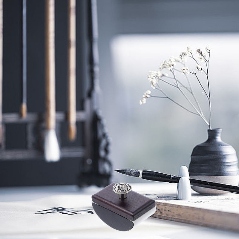 Stylo plume à encre de bureau en bois de calligraphie, buveur à bascule, outil à séchage rapide, style vintage, accessoires d'écriture