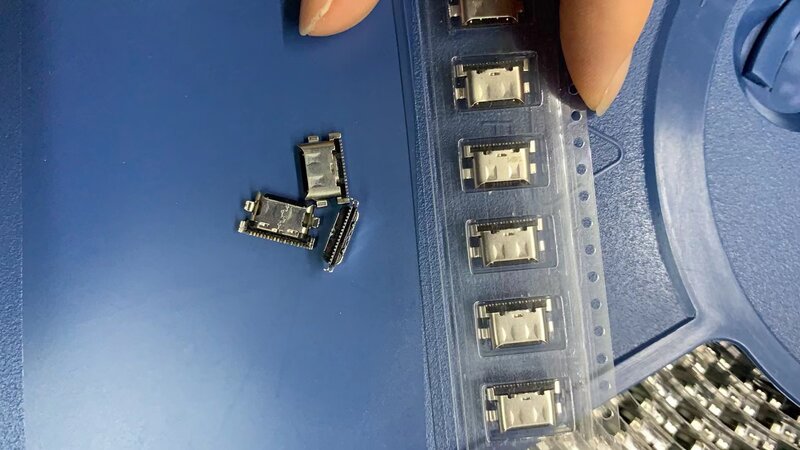 USB 충전 도크 포트 커넥터 플러그, 삼성 갤럭시 A20, A205F, A30, A305F, A40, A405F, A50, A505F, A70, A705F 용, 18 핀, 10-100 개, 신제품