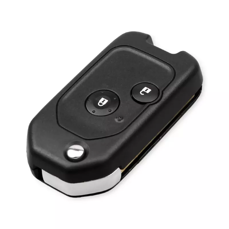 KEYYOU-llave de coche modificada para Honda Accord Civic CRV Pilot, 2007, 2008, 2009, 2010, 2011, 2012, mando a distancia, 2/2013 botones, plegable