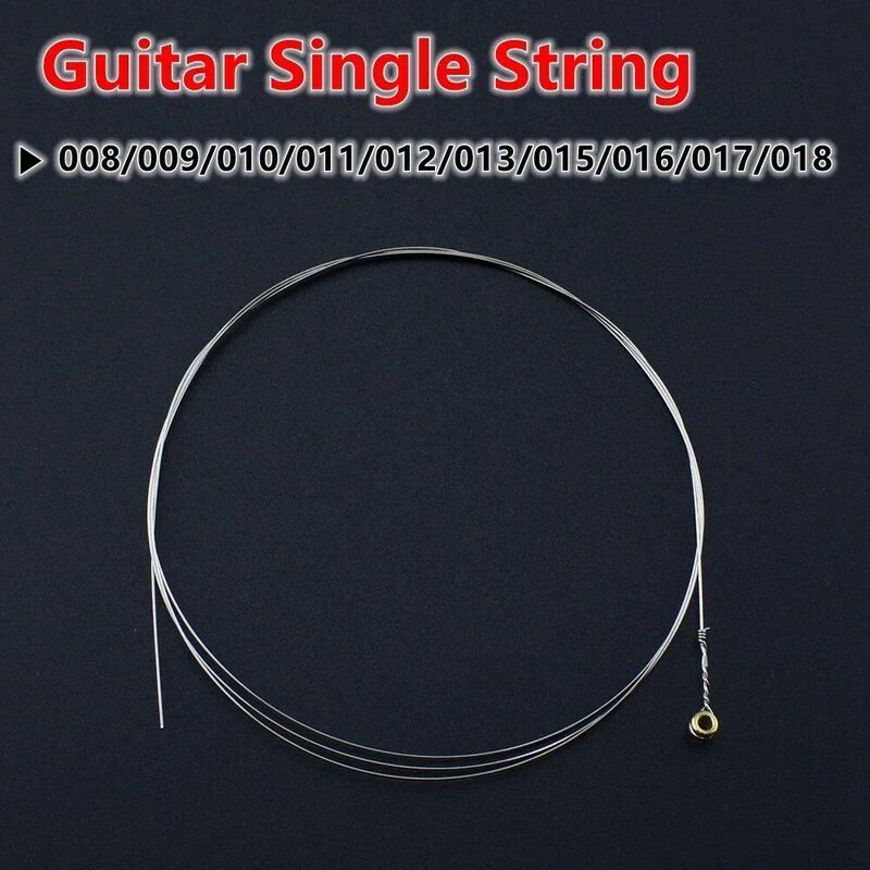 1 Stück Gitarre Single String 008/009/010/011/012/013/015/016/017/018 / 1 Satz Gitarren saiten-kr (Herkunft)