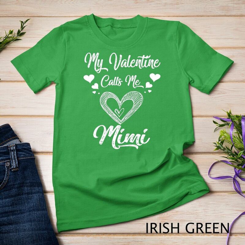 Women's My Valentine Calls Me Mimi Shirt, Unisex T-Shirt, Dia dos Namorados