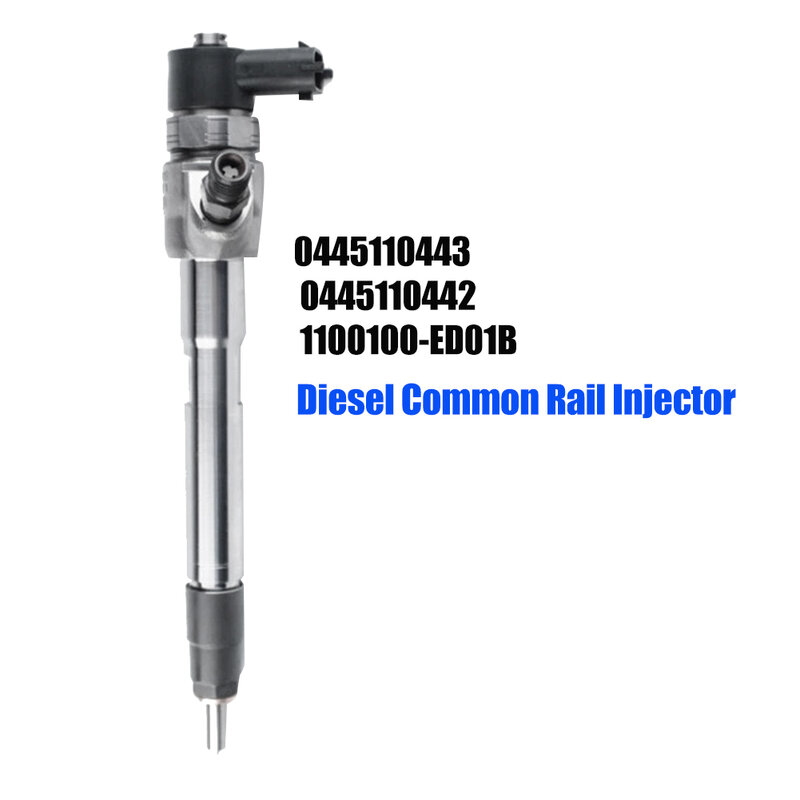 0445110443 Diesel Common Rail Injektor für GWM Great wall Bosch Einspritz düse 1100100-ed01b