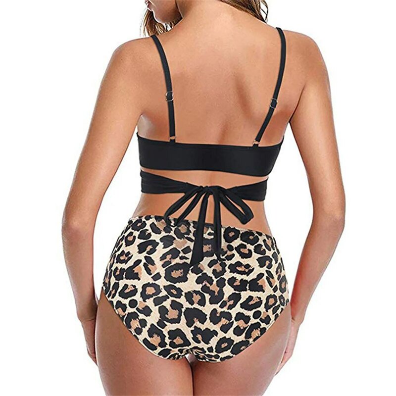 Microbikini Sexy para mujer, traje de baño femenino, conjunto de Bikini brasileño con tirantes finos, ropa de playa con cordones en la espalda, 2024