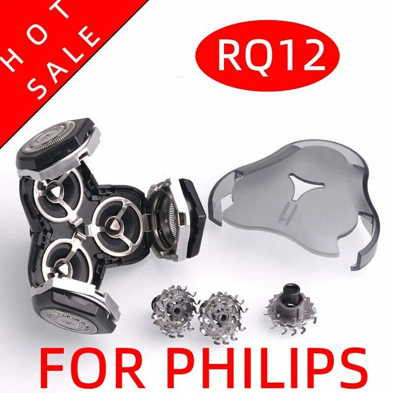 Têtes de rasoir de rechange RQ12, pour rasoir Philips RQ1250 RQ1260 RQ1275 RQ1280 RQ1290 RQ1250CC RQ1260CC RQ1280CC RQ 1050 1060 1090