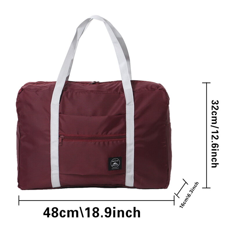 Bolsa de almacenamiento plegable de gran capacidad para mujer, bolso de viaje, bolso de mano, bolso de hombro, gimnasio, Yoga, bolsos cruzados