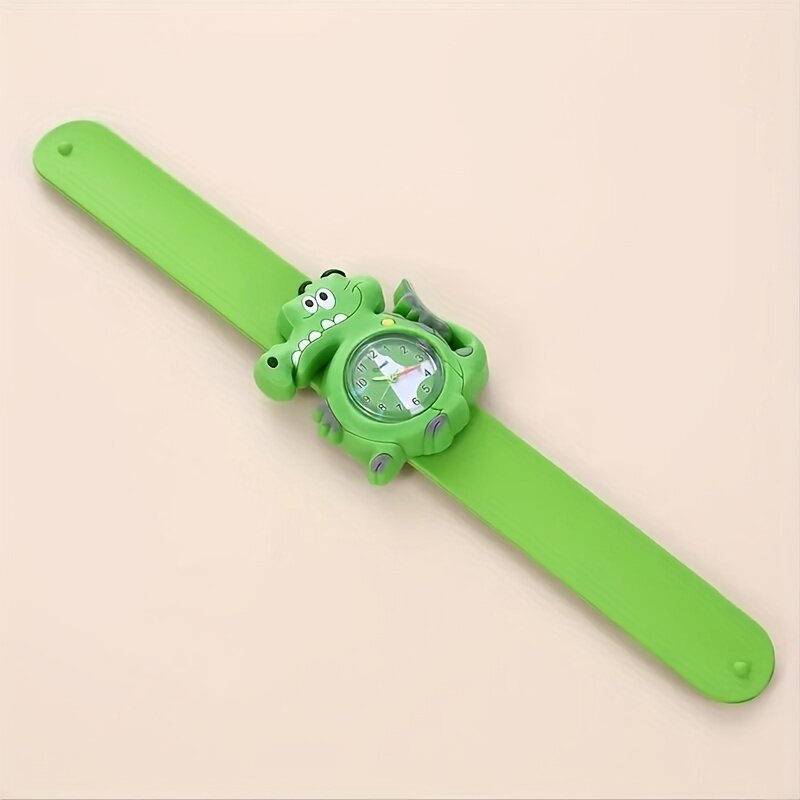 Силиконовые часы с милыми мультяшными животными, декоративные аксессуары, праздничный фотографический подарок для мальчиков и девочек