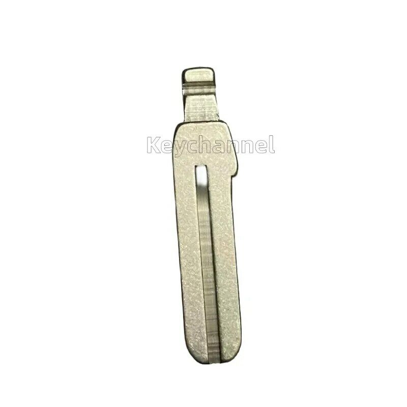 Keychannel 10pcs Original Car Key Blade Metal Flip Key Blank for F750GS F850GS K1600 R1200GS R1250GS F850ADV Motorcycle Remote