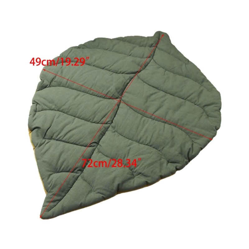 ผ้าห่มผู้ใหญ่ที่อบอุ่น Super Soft Leaf ผ้าห่มสำหรับเตียงโซฟาผ้าห่มพืชตกแต่งบ้านโยนทารก Crawling Mat Dropship