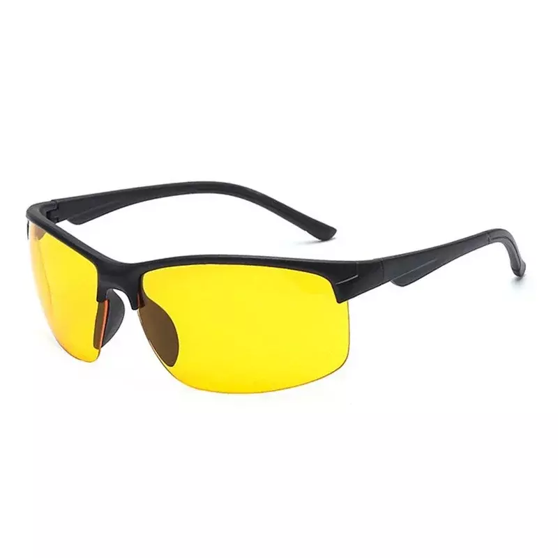 Night Vision Glasses Fishing Cycling Traveling Climbing Outdoor Sunglasses Yellow Lens Protection Unisex Fishing Eyewear2024 New