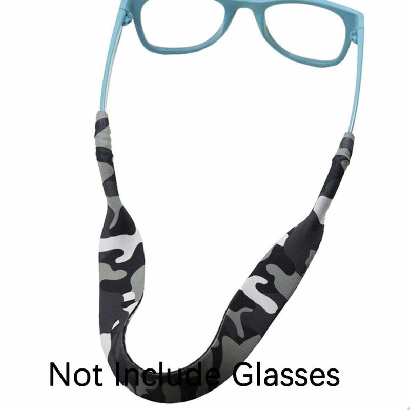 Anti-Slip High Elasticity Reading Sunglasses Camo Sport Eyeglasses Rope Glasses Lanyards Sunglasses Lanyard Glasses Snow Rope