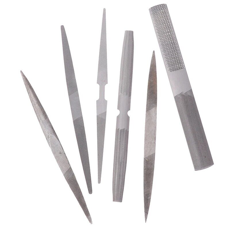 1PCS Half-Round Wax Shaping File Double-Head Files Hand File Sharp Flat Shaping Polishing For Carving Filing High Quality