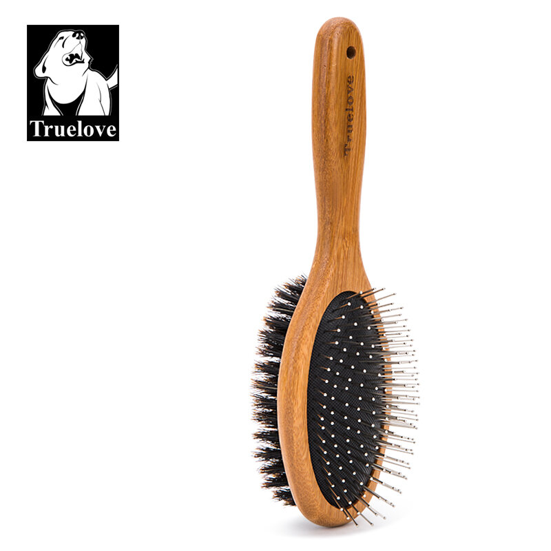 Truelove Pet Comb 2 in 1 Pet Hair Brush Cats Dogs Accessories Hair Bows Multifunction Cat Dog Pet Fur Brush TLK23131