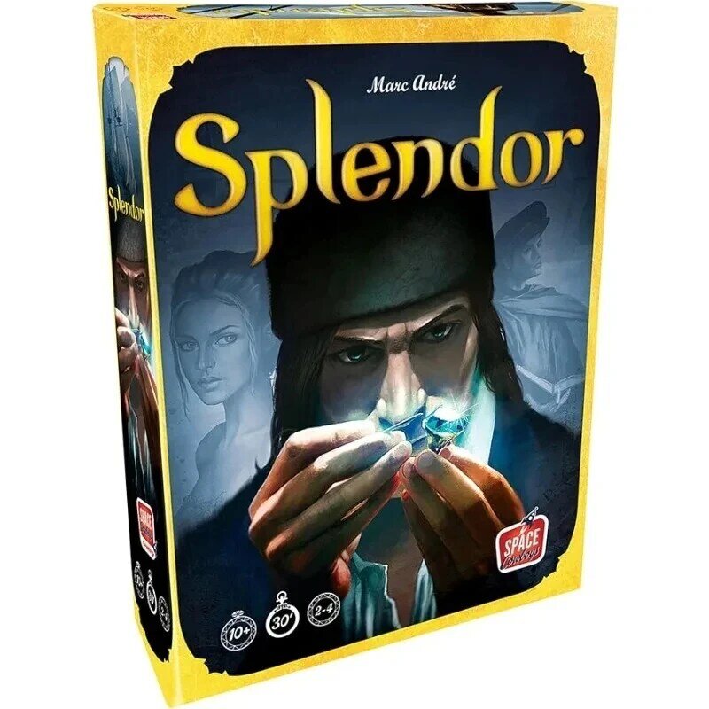 Splendor Duel Board Games Multiplayer Introductory Strategy Playing Cards Role Play Games Plot Collection