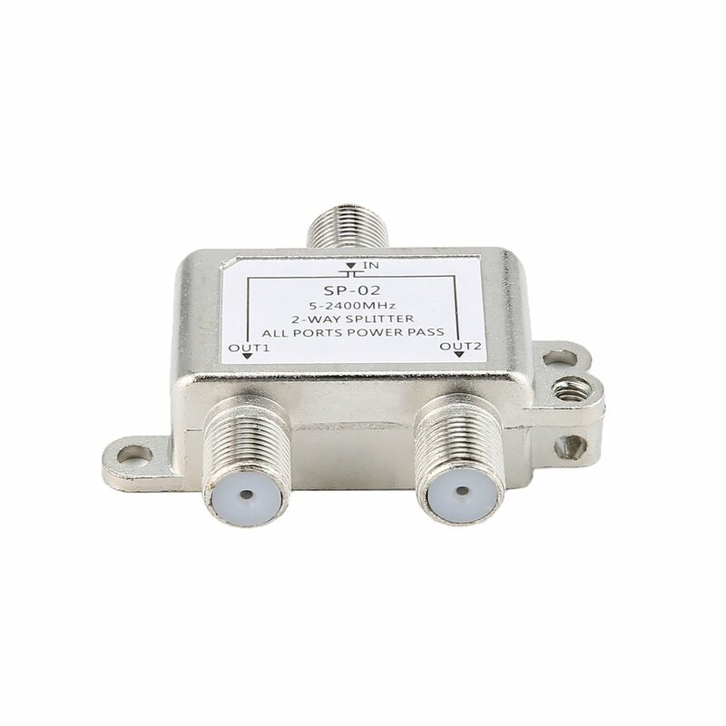 2/3/4 Way TV Antenna Satellite Splitter TV Splitter Distributor Coaxial Cable Antenna Cable TV Signal Splitter F Type Connector
