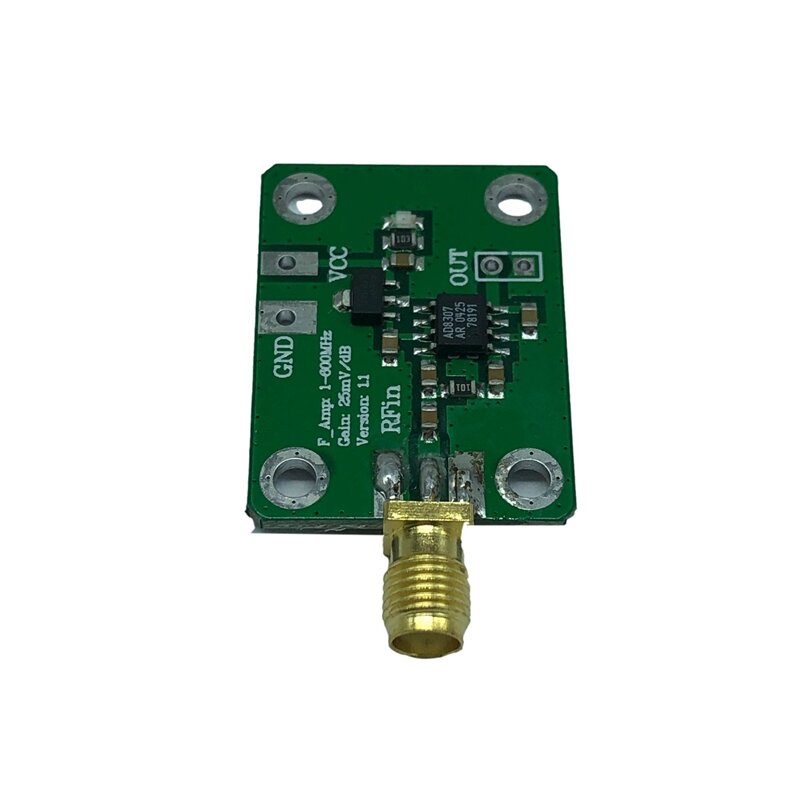Detektor RF AD8307 RF Power Meter detektor logaritmik deteksi daya 1-600Mhz Slope -74Dbm-+ 18Dbm