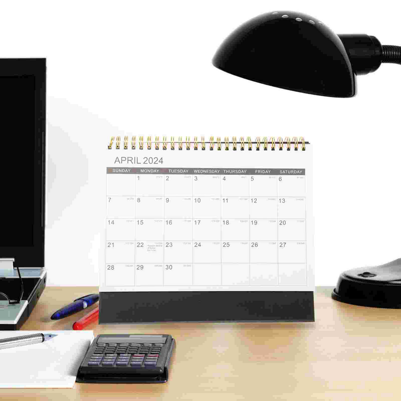 Calendario da tavolo planner Full Year Desk calendario da tavolo piccolo calendario da tavolo calendario da tavolo per eventi di registrazione